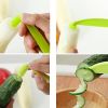 1pc Cucumber Carrot Potato Spiral Knife Spiral Slicer Blade Cut Kitchen Accessories