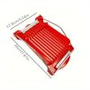 1pc, Multifunctional Luncheon Meat Cutter, Stainless Steel Egg Cutter, Cutting 10 Pieces For Fruit Onion Soft Food Roast Legs, Spam Slicer, Kitchen To